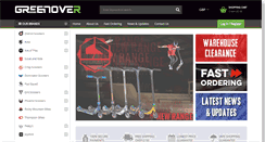 Desktop Screenshot of greenoversports.com